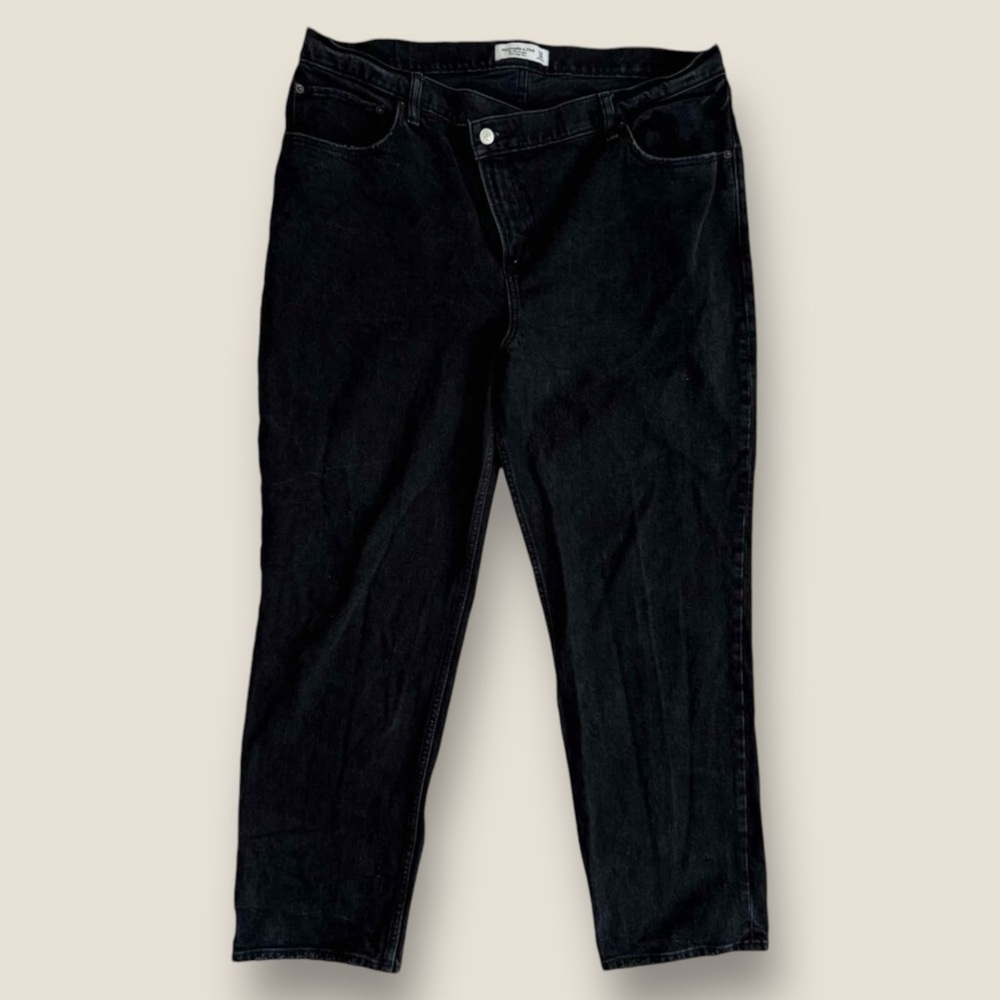Abercrombie & Fitch High Rise Black Women's Jeans